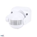 Czujnik ruchu PIR1200W 180* IP65 czarny