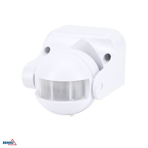 Czujnik ruchu PIR1200W 180* IP65 czarny