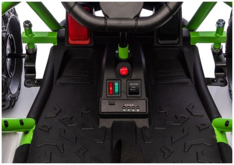 Pojazd Na Akumulator DM-107 24V7 DRIFT Cichy Silnik Zielony