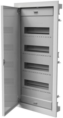 ROZDZIELNICA UNIWERSALNA 48 MODUŁÓW Z METALOWYMI DRZWIAMI PAWBOL C.1548