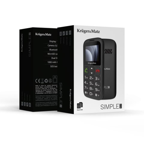 Telefon GSM dla seniora Kruger&Matz Simple 923