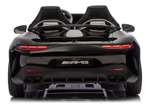 Auto Na Akumulator Mercedes GT63 AMG DK-GT63 24V LCD Czarny Lakierowany