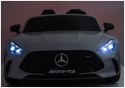 Auto Na Akumulator Mercedes GT63 AMG DKGT63 24V LCD Lakierowany Jasno Szary