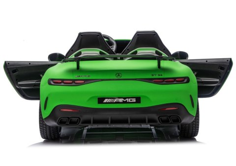 Auto Na Akumulator Mercedes GT63 AMG DK-GT63 24V LCD Matowy Zielony