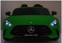 Auto Na Akumulator Mercedes GT63 AMG DKGT63 24V Cichy Silnik Matowy Zielony