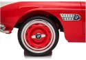 Auto na Akumulator BMW Retro Dla Dzieci Pilot LED MP3 Czerwone Lakierowane