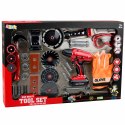 Duży Zestaw Narzędzi Dla Dzieci Wkrętarka Szlifierka Na Baterie 28 el.