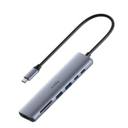 ADAPTER WIELOFUNKCYJNY USB-C UH407 CUDY