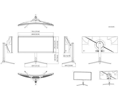 MONITOR GAMINGOWY LM30-E330CW 30 " DAHUA