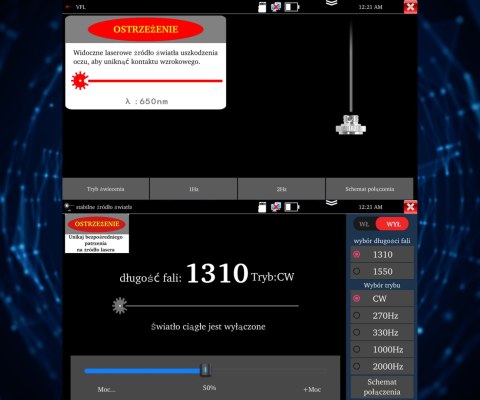 REFLEKTOMETR OPTYCZNY (OTDR) CS-R5E-50H