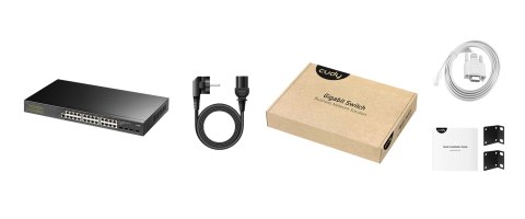 Switch GS2024S2 24-PORTOWY SFP CUDY
