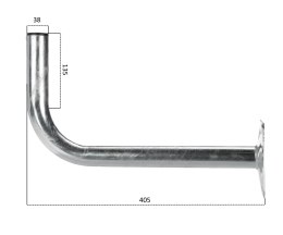 UCHWYT MUROWY UML-38L40/HDG