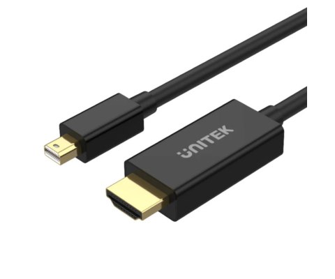 ADAPTER HDMI-W/DP-MINI-W-2M HDMI, Mini DisplayPort - 4K UHD UNITEK