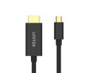 ADAPTER HDMI-W/DP-MINI-W-2M HDMI, Mini DisplayPort - 4K UHD UNITEK