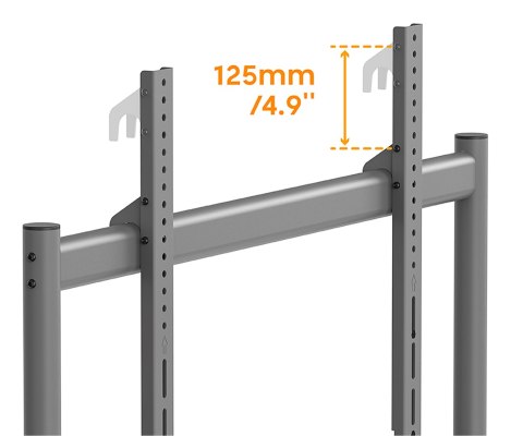 MOBILNY UCHWYT MONITORA BRATECK-TTF15-68FW BRATECK