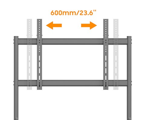 MOBILNY UCHWYT MONITORA BRATECK-TTF15-68FW BRATECK