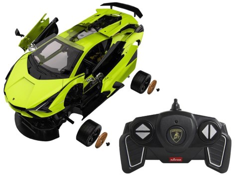 Zestaw Klocki Konstrukcyjne Auto RC Lamborghini Sian FKP 37 Rastar 1:18