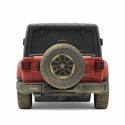Auto JEEP Wrangler Rubicon-Muddy Zdalnie Sterowane RC Czerwone Rastar 1:24