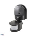 Czujnik ruchu PIR 1200W 180* czarny