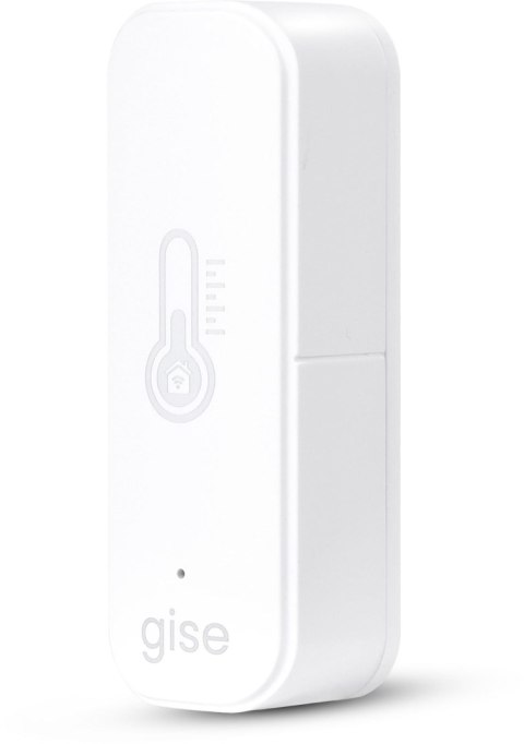 GISE Smart Czujnik temperatury i wilgotności Wi-Fi Biały | Tuya | GTHS-WF-01-W