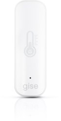 GISE Smart Czujnik temperatury i wilgotności Wi-Fi Biały | Tuya | GTHS-WF-01-W