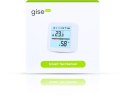 GISE Smart Czujnik temperatury i wilgotności Wi-Fi | Tuya | GTHS-WF-02