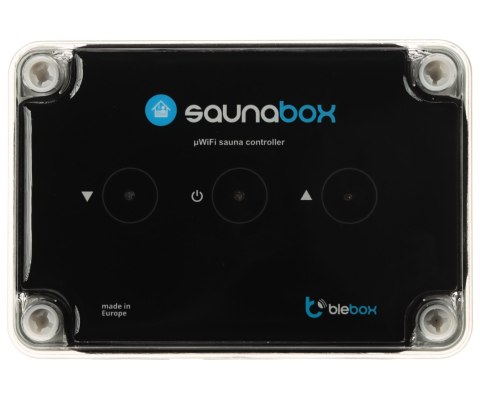 INTELIGENTNY STEROWNIK DO SAUN SAUNABOX/BLEBOX Wi-Fi, 1 X 230 V AC / 3 X 230 V AC