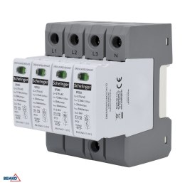 Ogranicznik przepięć 4P 12.5kA(10/350) KLASA T1+T2 (B+C) SCHELINGER