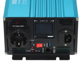 PRZETWORNICA NAPIĘCIA INV/12/1000/PS/CH/S/B Bluetooth EUROPOWER