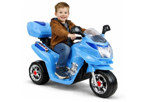 Motor Na Akumulator HC8051 Dla Dzieci Niebieski Światła Led Dźwięki