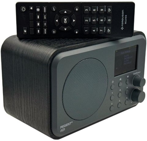 Radio internetowe Ferguson Regent i101 | DAB+ | FM RDS / Akumulator 2000 mAh (Czarne)