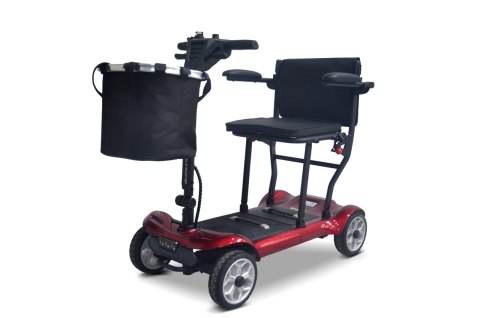 Skuter Elektryczny Czterokołowy dla Seniorów EasyGo Czerwony