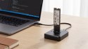 Stacja dokująca dysków NVME M2 (Mkey+ B+Mkey) USB typu C aluminiowa Rebel