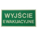 TABLICA FOTOLUMINESCENCYJNA WET WYJŚCIE EWAKUACYJNE