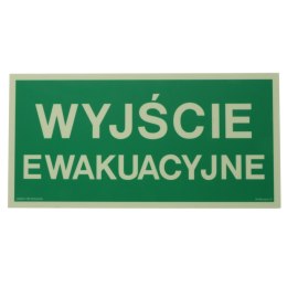 TABLICA FOTOLUMINESCENCYJNA WET WYJŚCIE EWAKUACYJNE