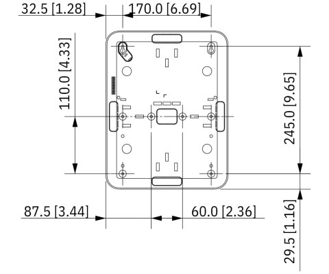 BEZPRZEWODOWY EKSPANDER WE/WY PRZEWODOWYCH ARM9A4-P-W2(868) DAHUA