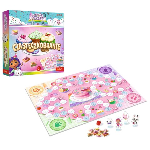 Gra dla dzieci Ciasteczkobranie Koci Domek Gabi Trefl 02801
