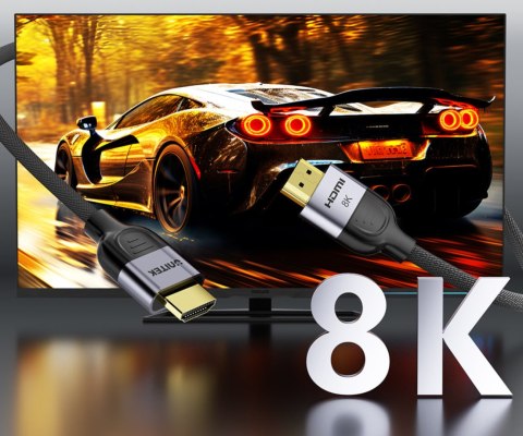 KABEL HDMI C11093RGY01-3M 3 m, 8K @ 60 Hz UNITEK