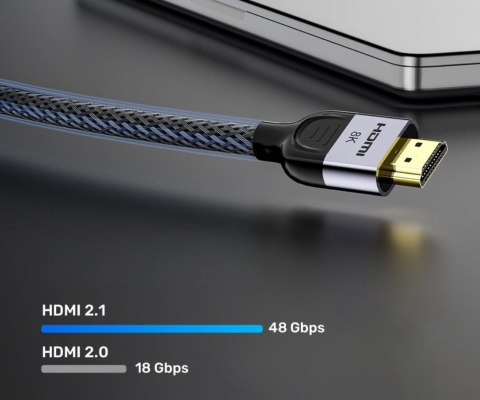 KABEL HDMI C11093RGY01-5M 5 m, 8K @ 60 Hz UNITEK