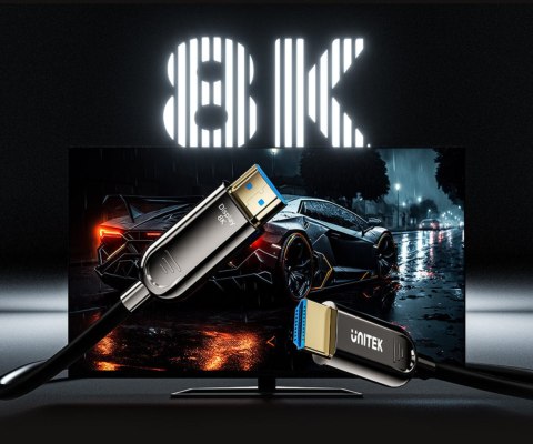 KABEL OPTYCZNY HDMI C11085GY01-50M 50 m 8K @ 60 Hz UNITEK
