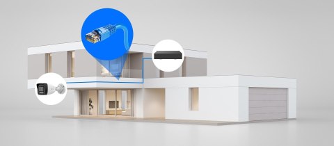 Kamera IP Hilook IPC-B180HA-LU tuba 8MP Smart-hybrid Light