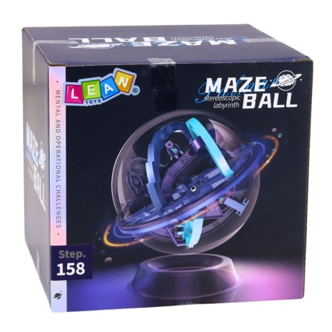 Kula Zręcznościowa Labirynt 3D Gra Logiczna Przeźroczysta 158 Etapów