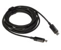 PRZEWÓD Z WYŚWIETLACZEM C14158ABK01-3M USB-C/USB-C 3.0 m UNITEK