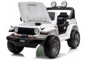 Pojazd Na Akumulator Jeep Rubicon 4x4 DK-JWR556 4x200W 24V Biały
