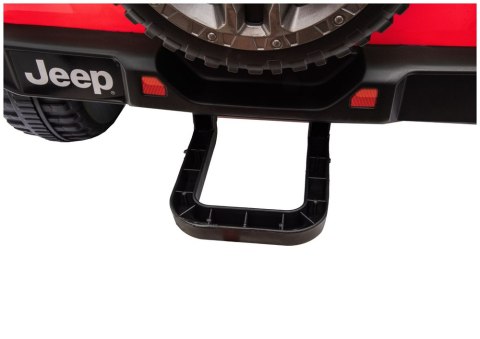 Pojazd Na Akumulator Jeep Rubicon 4x4 DK-JWR556 4x200W 24V Czerwony