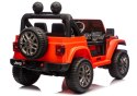 Pojazd Na Akumulator Jeep Rubicon 4x4 DK-JWR556 4x200W 24V Pomarańczowy