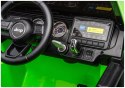 Pojazd Na Akumulator Jeep Rubicon 4x4 DK-JWR556 4x200W 24V Zielony