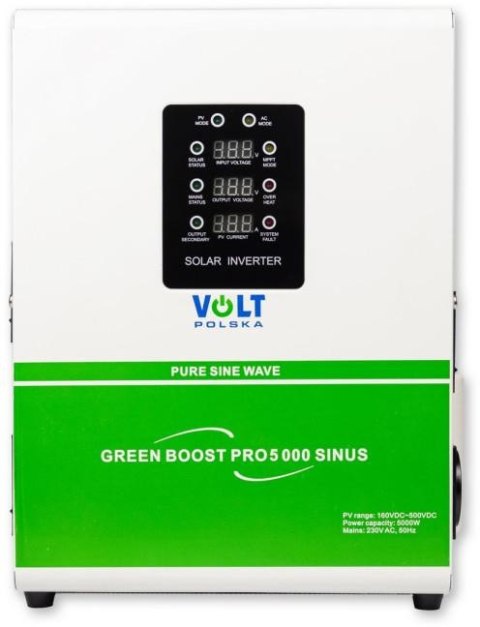 Przetwornica solarna GREEN BOOST PRO 5000 SINUS BYPASS