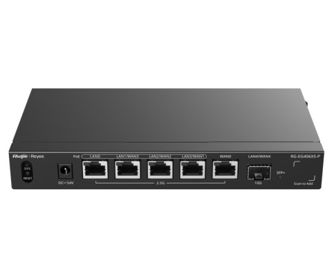 ROUTER RG-EG406XS-P 4 PoE SFP+ REYEE
