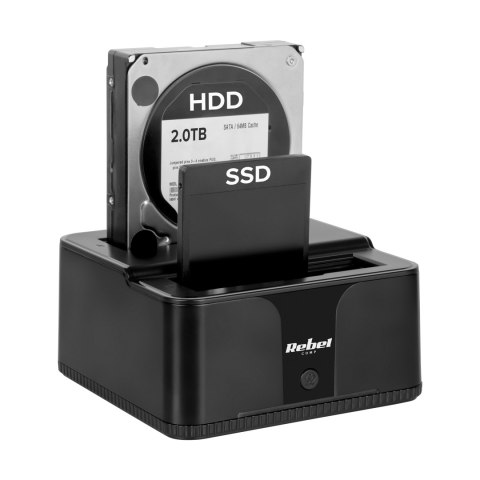 Stacja dokująca dysków HDD/ SSD USB 3.0 Rebel